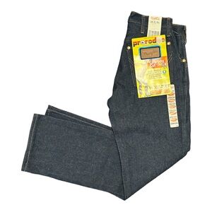 NWT Wrangler Rodeo Cowboy Cut Original Fit Jeans Dark Blue Denim Mens Sz 29 x 30